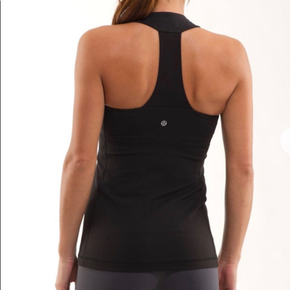 Lululemon Scoop Tank Top Black Size 4